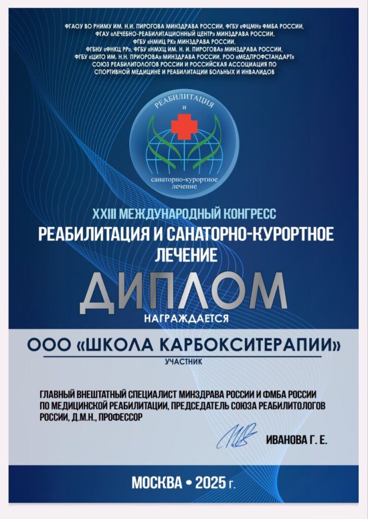 Школа на конгрессе «Реабилитация и санаторно-курортное лечение 2025»